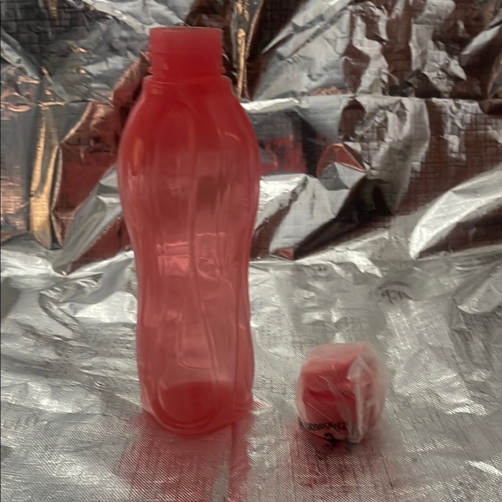 Red Reusable Water Bottle